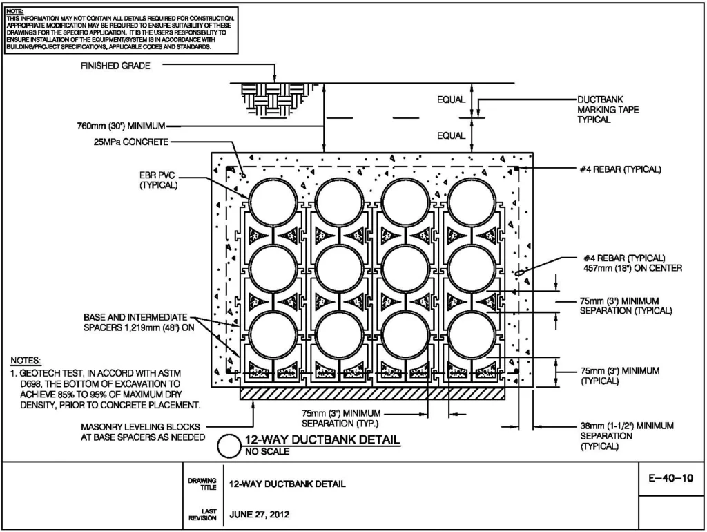 Permitting Services 1 ductbank-conduit-design
